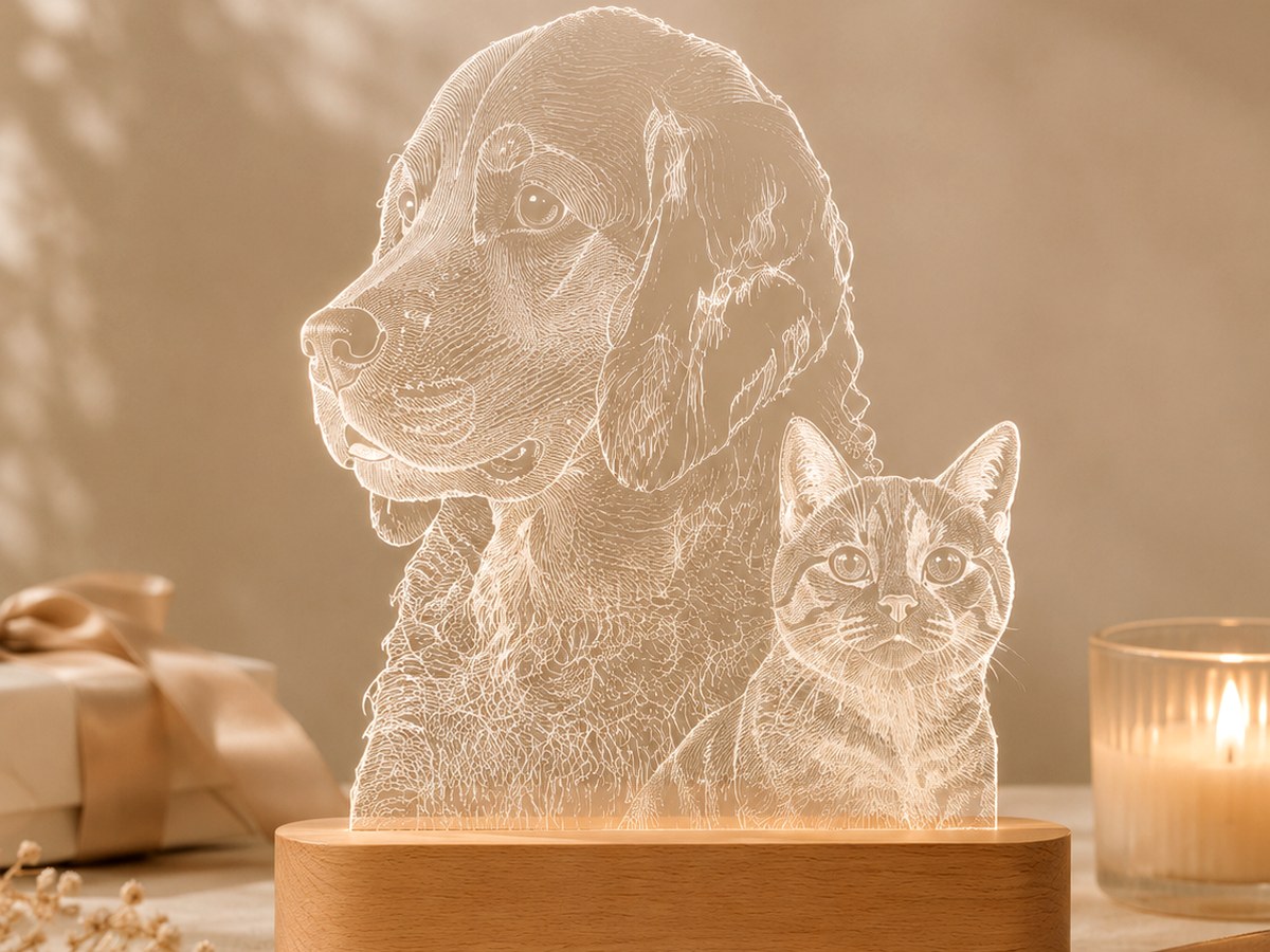 acrylic portrait display