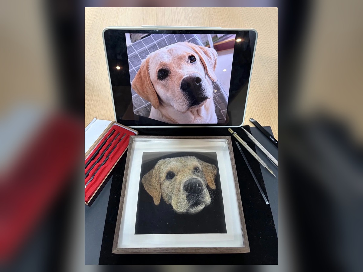 Framed Acrylic Portrait